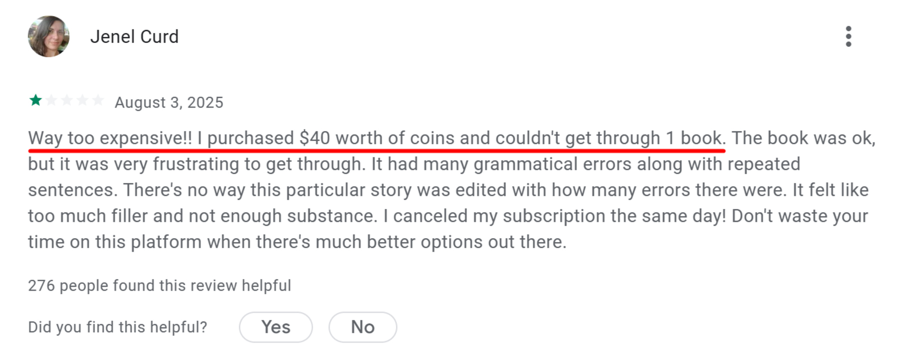 отзывы в google play на новеллы