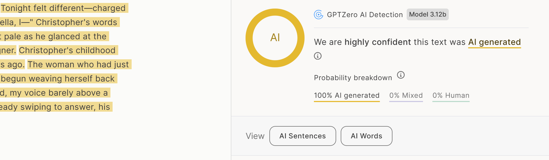 проверка текста на ИИ